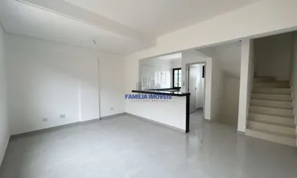 Casa em condomínio fechado com 2 quartos à venda na rodrigo silva, --, macuco, santos por r$ 559.000