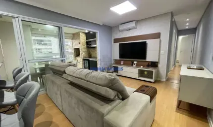 Apartamento com 2 quartos à venda na Dona Amélia Leuchtenberg, --, Ponta da Praia, Santos por R$ 805.000