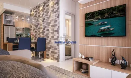 Apartamento com 2 quartos à venda na Coari, --, Parque São Vicente, São Vicente por R$ 363.790
