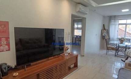 Apartamento com 2 quartos à venda na Rua Venâncio José Lisboa, --, Ponta da Praia, Santos por R$ 429.000