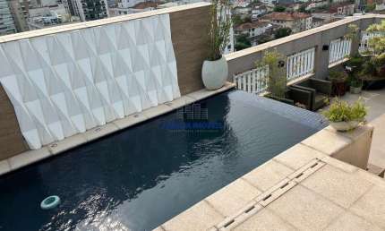 Cobertura com 4 quartos à venda na Rua Paraíba, --, Pompéia, Santos por R$ 3.750.000