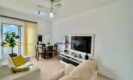 Apartamento com 1 quarto à venda na rua paraíba, --, pompéia, santos por r$ 430.000