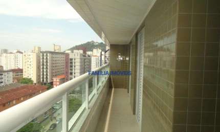 Apartamento com 2 quartos à venda na Avenida Doutor Bernardino de Campos, --, Campo Grande, Santos por R$ 710.000