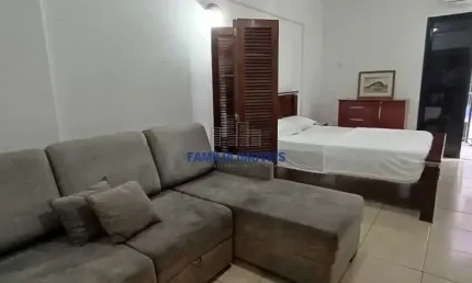 Flat com 1 quarto à venda na rua joão ramalho, --, centro, são vicente por r$ 149.000