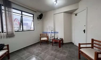 Sala comercial para alugar na avenida ana costa, --, vila mathias, santos por r$ 1.800