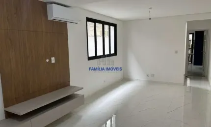 Casa em condomínio fechado com 3 quartos à venda na Alberto Baccarat, --, Boqueirão, Santos por R$ 1.850.000