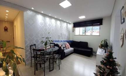 Apartamento com 2 quartos à venda na João Carvalhal Filho, --, Campo Grande, Santos por R$ 370.000