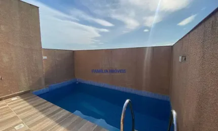 Cobertura com 3 quartos à venda na Rua Santa Cruz, --, Centro, São Vicente por R$ 750.000
