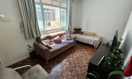 Apartamento com 2 quartos à venda na avenida general francisco glicério, --, josé menino, santos por r$ 350.000