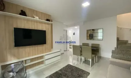 Casa em condomínio fechado com 2 quartos à venda na rua pedro américo, --, campo grande, santos por r$ 815.000