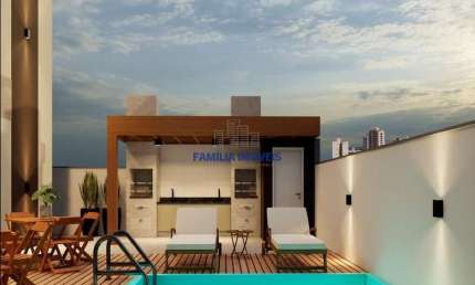 Apartamento com 2 quartos à venda na Vinte e Oito de Setembro, --, Macuco, Santos por R$ 395.900
