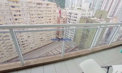 Apartamento com 1 quarto à venda na avenida presidente wilson, --, josé menino, santos por r$ 900.000