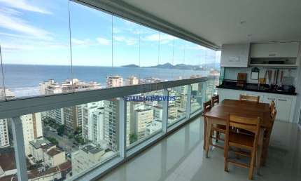 Apartamento com 3 quartos à venda na Rua Oswaldo Cruz, --, Boqueirão, Santos por R$ 2.660.000