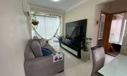 Apartamento com 2 quartos à venda na rua carlos gomes, --, campo grande, santos por r$ 570.000