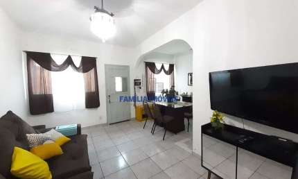 Apartamento com 2 quartos à venda na Rua Almirante Barroso, --, Campo Grande, Santos por R$ 360.000
