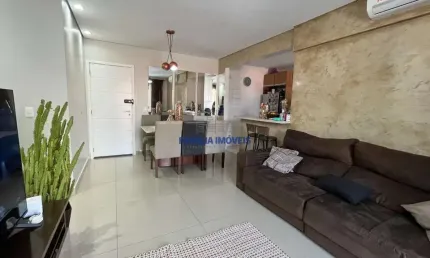 Apartamento com 2 quartos à venda na rua carlos gomes, --, marapé, santos por r$ 750.000