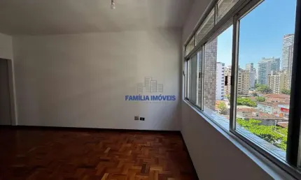 Apartamento com 3 quartos à venda na avenida ana costa, --, gonzaga, santos por r$ 559.000