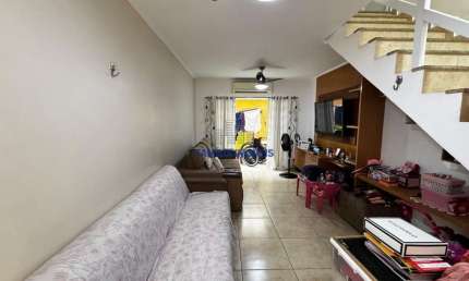 Casa em condomínio fechado com 2 quartos à venda na Avenida Mota Lima, --, Vila Cascatinha, São Vicente por R$ 335.000