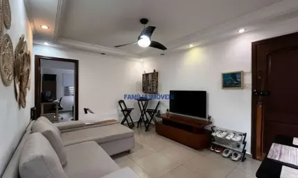 Apartamento com 2 quartos à venda na Avenida Conselheiro Nébias, --, Boqueirão, Santos por R$ 457.000