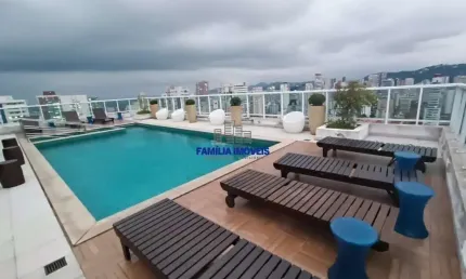 Apartamento com 1 quarto para alugar na Avenida Conselheiro Nébias, --, Boqueirão, Santos por R$ 3.500