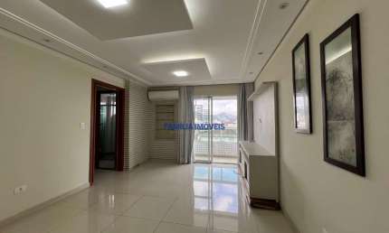 Apartamento com 2 quartos para alugar na Espirito Santo, --, Campo Grande, Santos por R$ 3.671