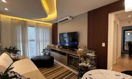 Apartamento com 2 quartos à venda na rua general rondon, --, aparecida, santos por r$ 1.150.000
