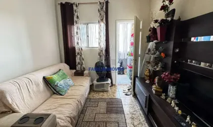 Apartamento com 2 quartos à venda na Rua João Guerra, --, Macuco, Santos por R$ 255.000