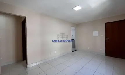 Apartamento com 2 quartos à venda na rua vergueiro steidel, --, aparecida, santos por r$ 318.000