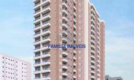 Apartamento com 1 quarto à venda na Capitão Mor Aguiar, --, Centro, São Vicente por R$ 335.000