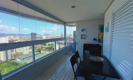 Apartamento com 2 quartos à venda na Avenida Washington Luís, --, Vila Mathias, Santos por R$ 850.000