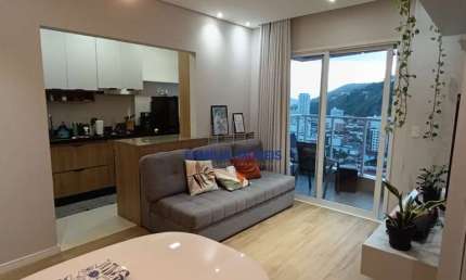 Apartamento com 1 quarto à venda na Ministro Xavier de Toledo, --, Campo Grande, Santos por R$ 640.000