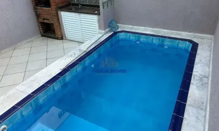Casa em condomínio fechado com 3 quartos à venda na alfredo albertini, --, marapé, santos por r$ 1.340.000