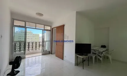 Apartamento com 3 quartos à venda na avenida presidente wilson, --, itararé, são vicente por r$ 530.000