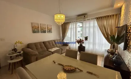 Apartamento com 3 quartos à venda na doutor arnaldo de carvalho, --, campo grande, santos por r$ 615.000