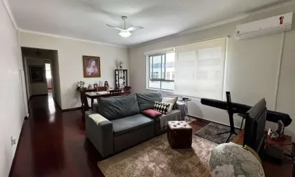 Apartamento com 2 quartos à venda na rua tolentino filgueiras, --, gonzaga, santos por r$ 700.000