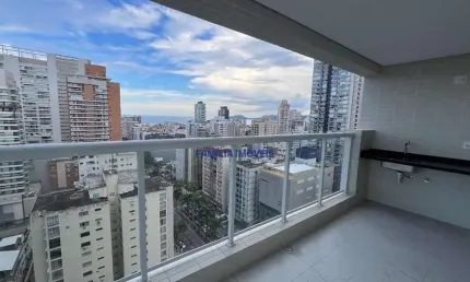 Apartamento com 2 quartos à venda na Avenida Ana Costa, --, Gonzaga, Santos por R$ 1.500.000
