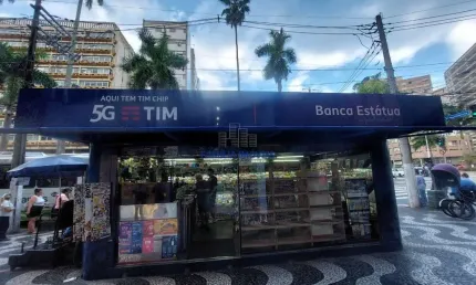Ponto comercial à venda na Avenida Ana Costa, --, Gonzaga, Santos por R$ 800.000