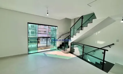 Casa em condomínio fechado com 2 quartos à venda na Rua Carlos Gomes, --, Campo Grande, Santos por R$ 820.000
