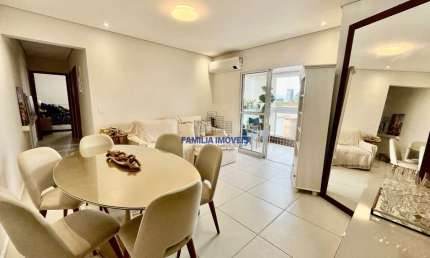 Apartamento com 2 quartos à venda na Rua Delfino Stockler de Lima, --, Vila Belmiro, Santos por R$ 750.000