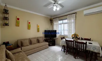 Apartamento com 1 quarto à venda na Avenida Presidente Wilson, --, José Menino, Santos por R$ 403.000
