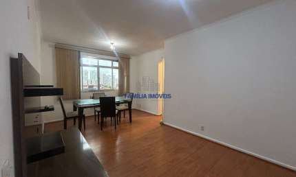 Apartamento com 2 quartos à venda na Rua Almirante Barroso, --, Campo Grande, Santos por R$ 490.000