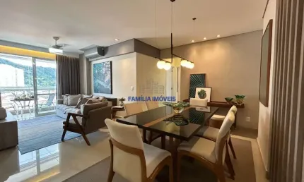 Apartamento com 2 quartos à venda na rua carlos gomes, --, marapé, santos por r$ 870.000