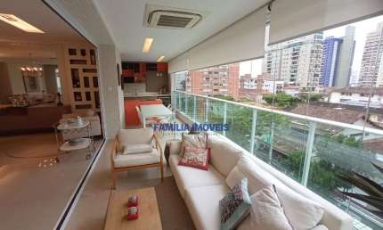 Apartamento com 4 quartos para alugar na Rua Castro Alves, --, Embaré, Santos por R$ 25.000