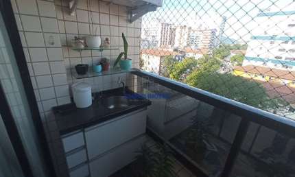 Apartamento com 2 quartos à venda na Rua Nabuco de Araújo, --, Aparecida, Santos por R$ 630.000