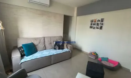 Apartamento com 2 quartos à venda na rua carlos gomes, --, campo grande, santos por r$ 595.000