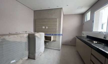 Casa em condomínio fechado com 1 quarto para alugar na Rua Joaquim Távora, --, Marapé, Santos por R$ 2.500