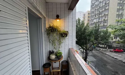 Apartamento com 1 quarto à venda na Rua Galeão Carvalhal, --, Gonzaga, Santos por R$ 424.000