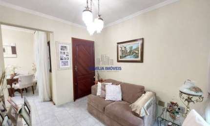 Casa em condomínio fechado com 3 quartos à venda na Rua Professor Torres Homem, --, Boqueirão, Santos por R$ 750.000