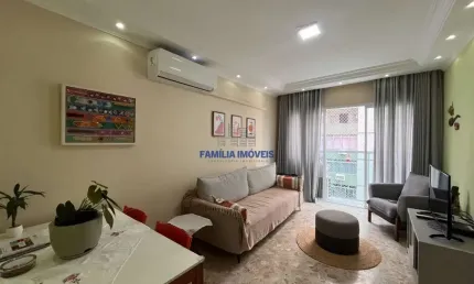 Apartamento com 2 quartos à venda na avenida bartolomeu de gusmão, --, ponta da praia, santos por r$ 750.000