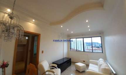 Apartamento com 1 quarto para alugar na Teixeira de Freitas, --, Campo Grande, Santos por R$ 3.400